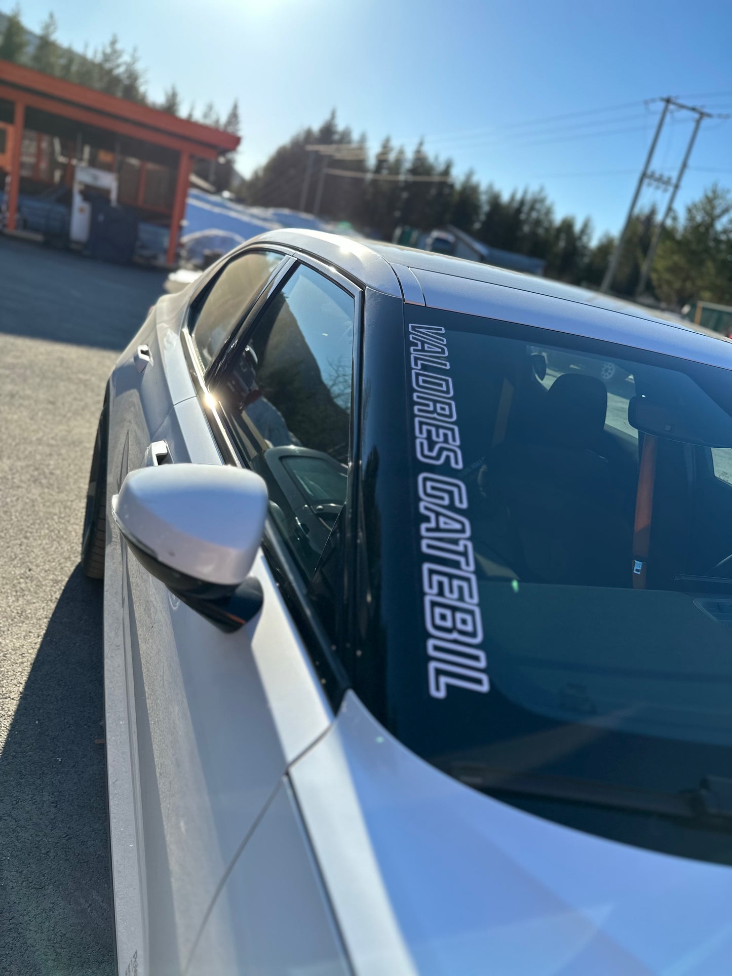 Klistremerke Vindus streamer